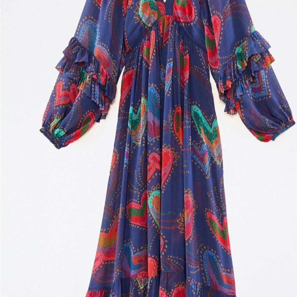 Farm Rio maxi dress size small new with tags - Picture 5 of 9